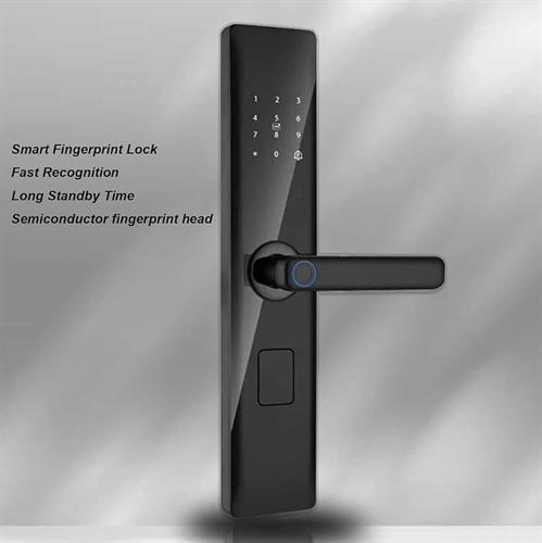 Khóa cửa gỗ LXR.HB-CG59 ROUGH BLACK (New)- TTLock