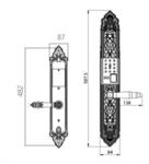 Khóa Cửa Đại Sảnh AVL-DS.AC 996F