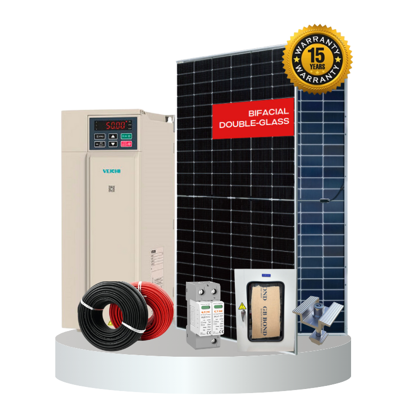 Trọn Gói Combo Bơm Năng Lượng Mặt Trời 4KW 1 PHA 220V